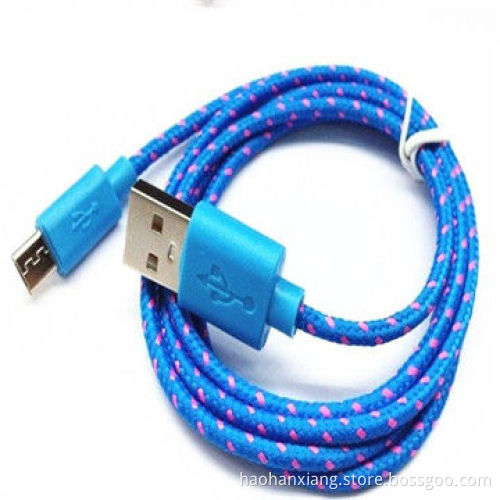 Mobile data braided wire for Samsung mobile phone